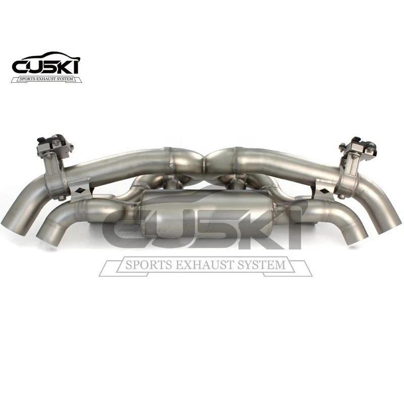 High quality Catback Exhaust System For Porsche 911(992) 3.0T 2020-2023 Racing Car Exhaust Pipe Muffler Stainless Steel Escape