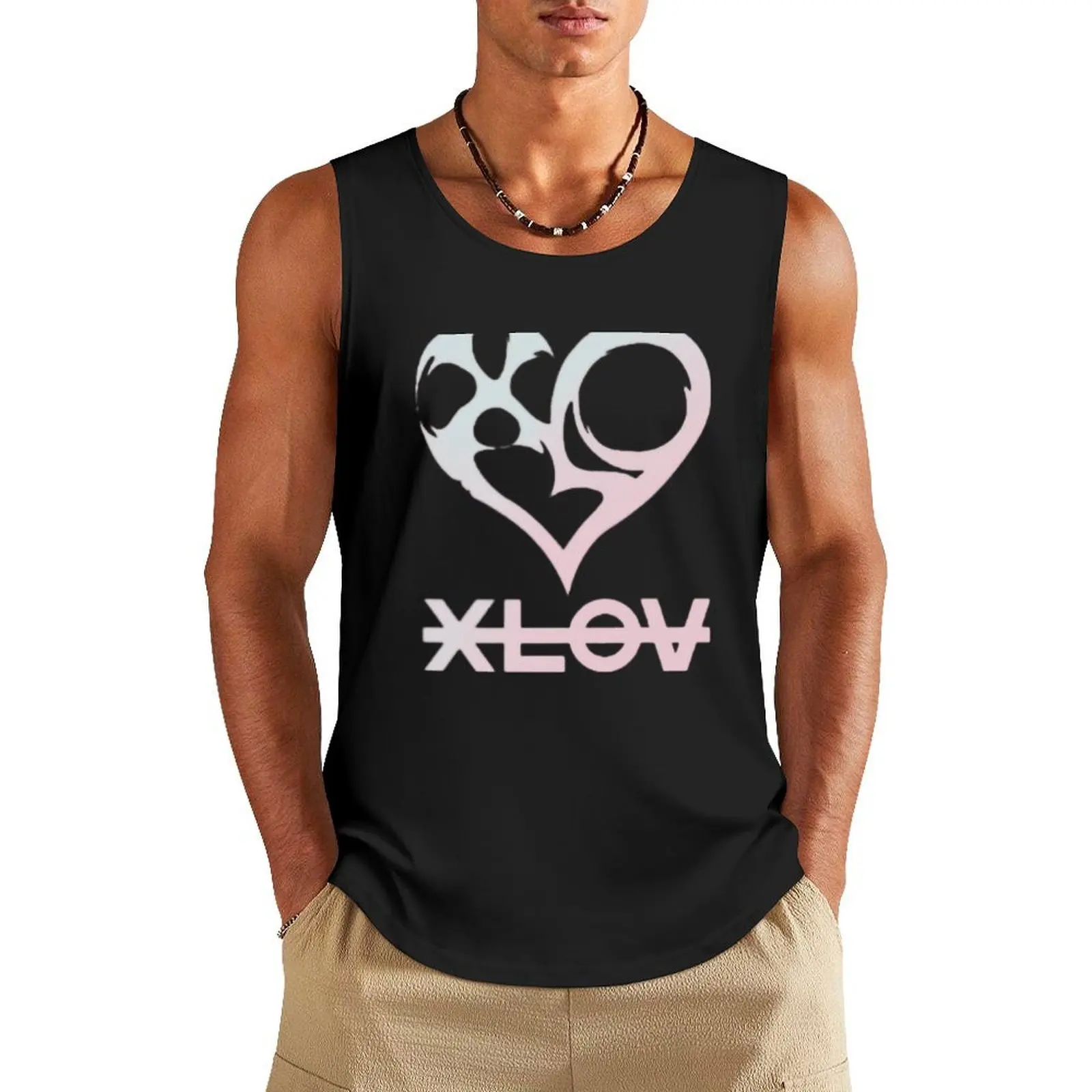 

Xlov Tank Top Body man Men's gym t-shirt sleeveless vest men summer clothes