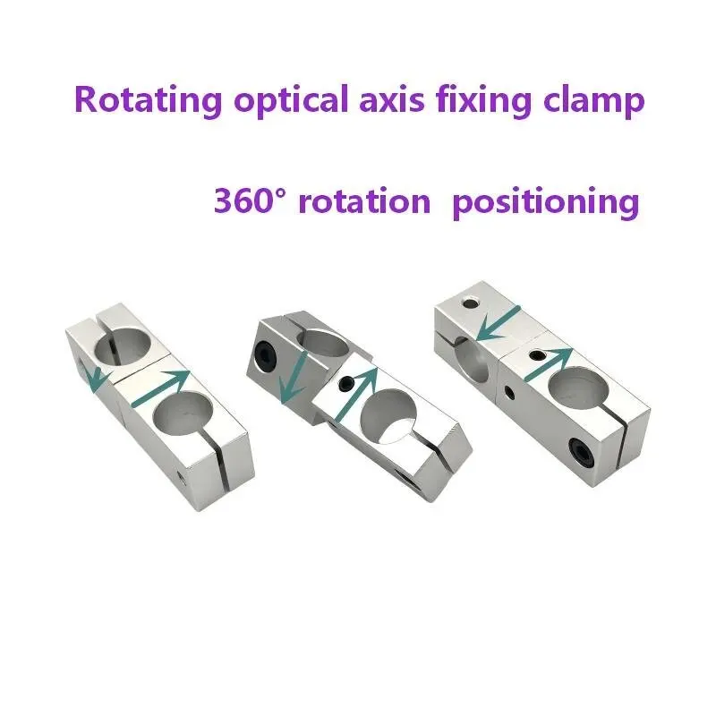 1 pcs Rotatable Angle Adjustable Support Fixed 360 Rotating Block Universal Cross Connection Clamp engate