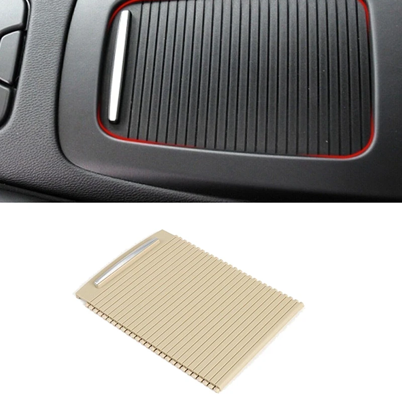 Centre Console Roller Blind Cover ABS Centre Console Roller Blind Cover 51166963913 For BMW E92 E93 M3 2006-2012 Beige