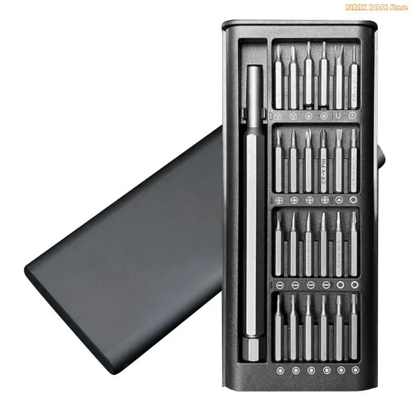 K1AE 25 in 1 Screwdriver Set Professional Repair Tool for Phone Computer Watch Laptop Screwdriver for Glasses