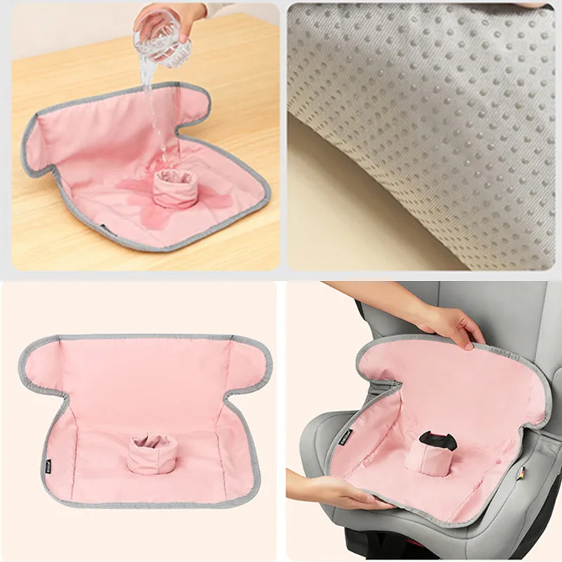 مقاوم للماء مانعة للتسرب الطفل قعادة التدريب مقعد السيارة بطانة حصيرة السفر المحمولة قابل للغسل عدم الانزلاق مقعد السيارة حفاضات وسادة وسادة مقعد