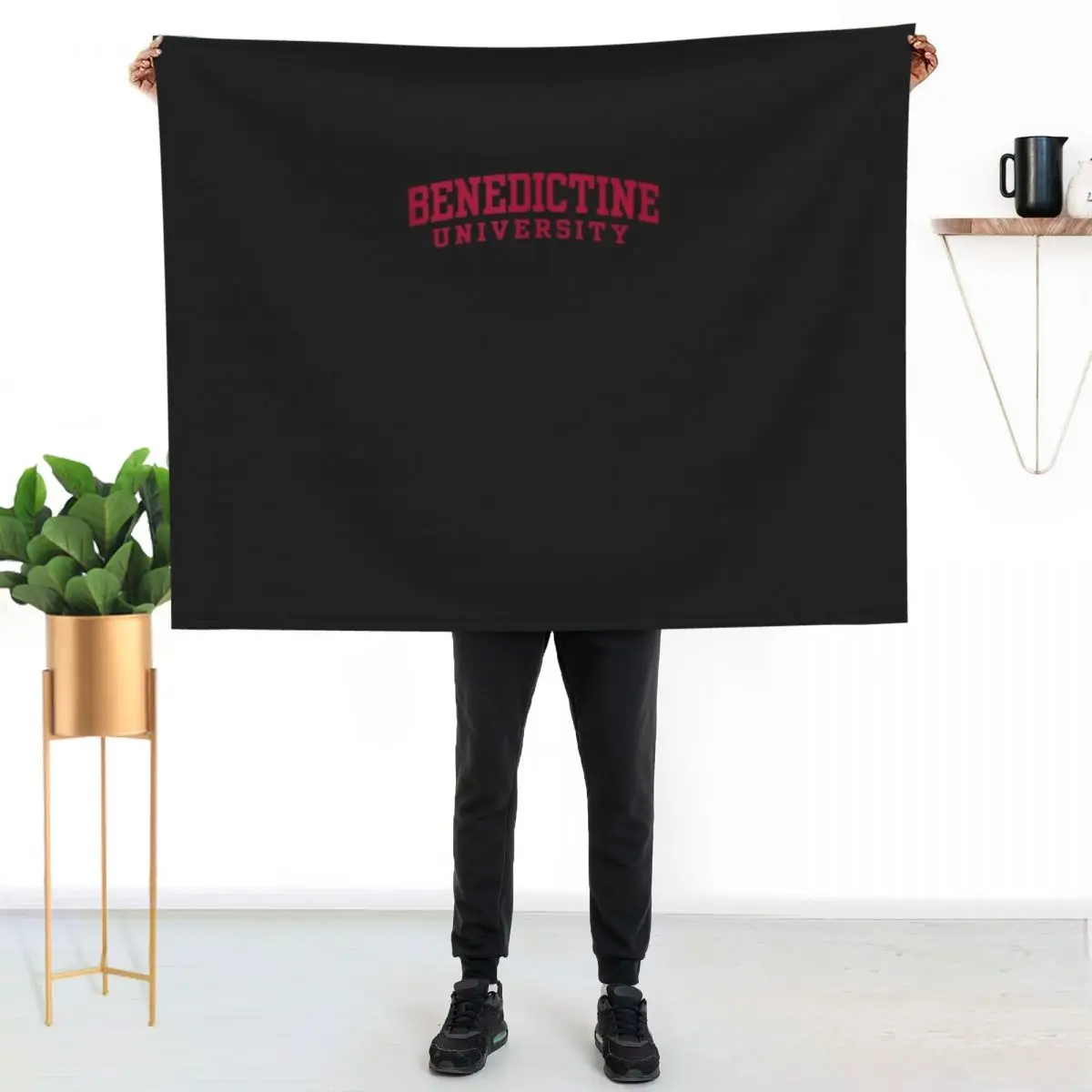 

Benedictine University OC0182 Throw Blanket Soft Home Decor Blanket for Couch Bedroom