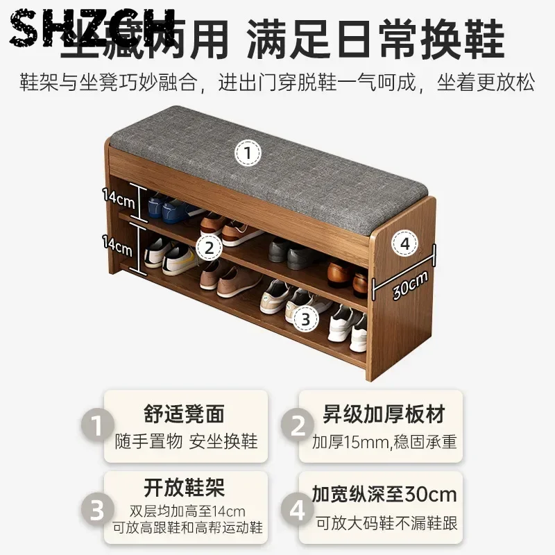 Shoe Rack Household Small Narrow Door Indoor Shelf Dustproof Simple Storage Outside The Door Shoe Cabinet