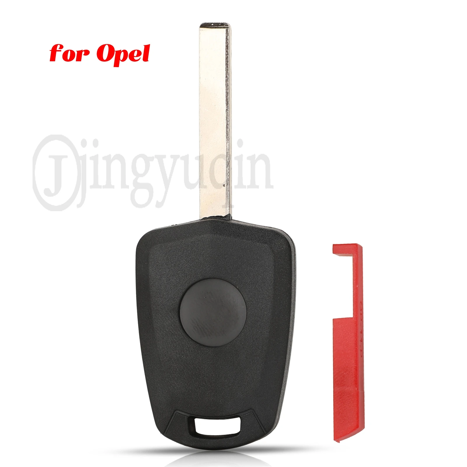 

jingyuqin For Opel Remote Car Key Case Shell FOB Chipset Core Pulling With Blank Uncut Blade Replacemet