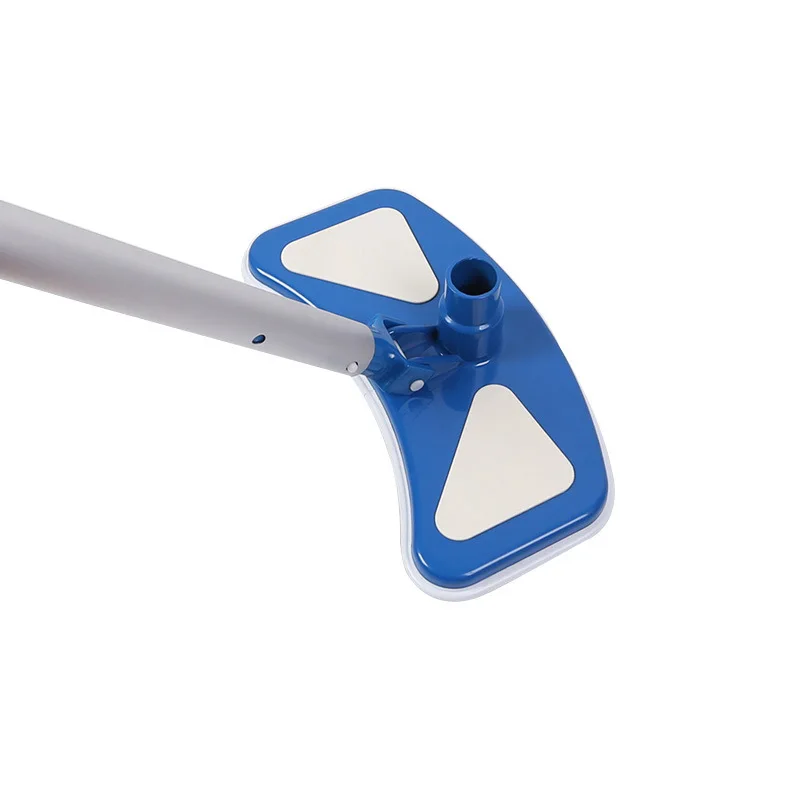 2Pcs Swimming Pool Cleaning Equipment, Swimming Plastic Inner Arc Suction Pool Head, Inner Cast Iron Block Suction