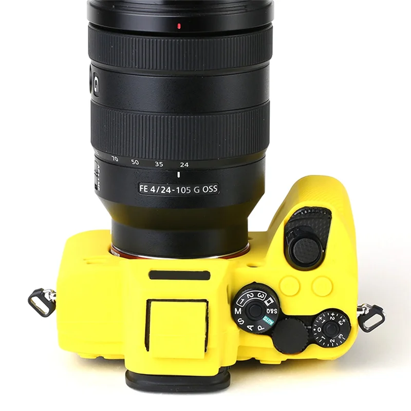 ABFM-كاميرا واقية لسوني A7 A7R A7S الجيل كاميرا غطاء من السيليكون الغطاء الواقي المطاط حالة الجلد