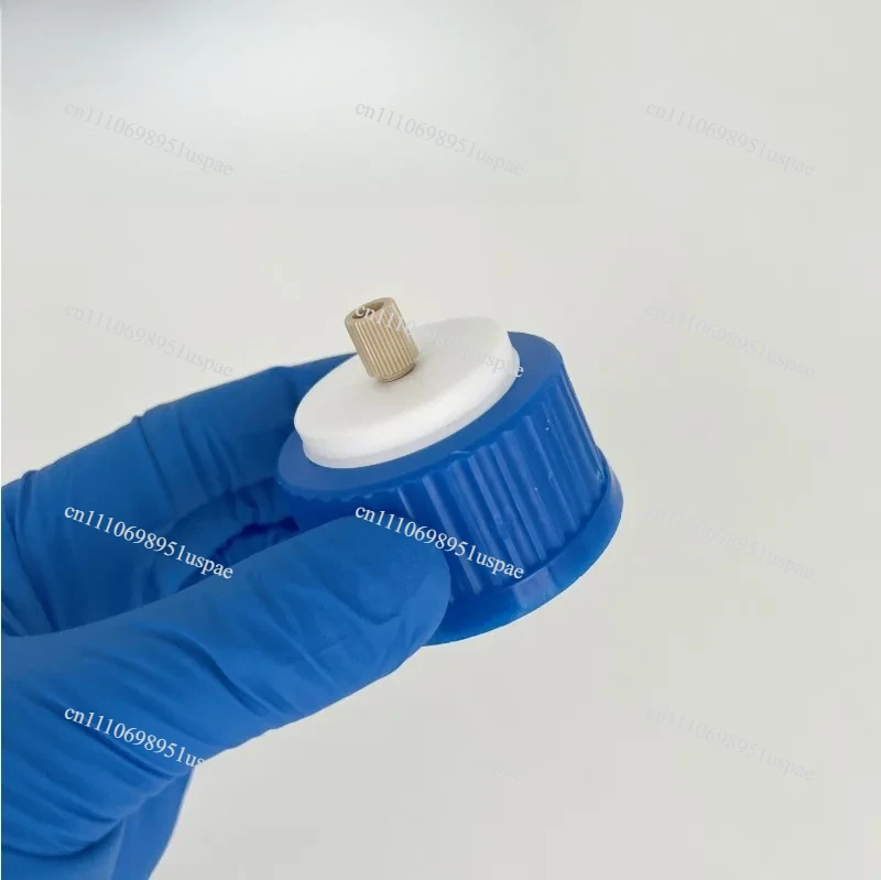 Mobile Phase Solvent Bottle Cap with PEEK Head High-performance Liquid Phase Reagent Bottle Cap GL45 Universal Cap
