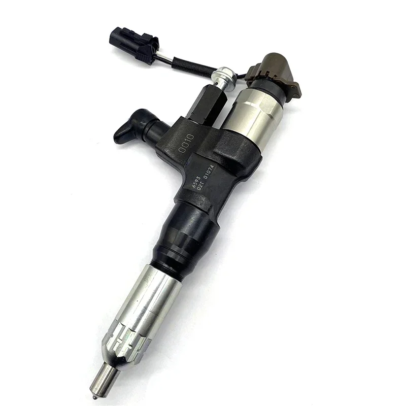 

095000-6593 23670-E0010 Common Rail Diesel Fuel Injector 9709500-659 095000-6594 For HINO J08E 500 Kobelco SK200 Excavator Denso