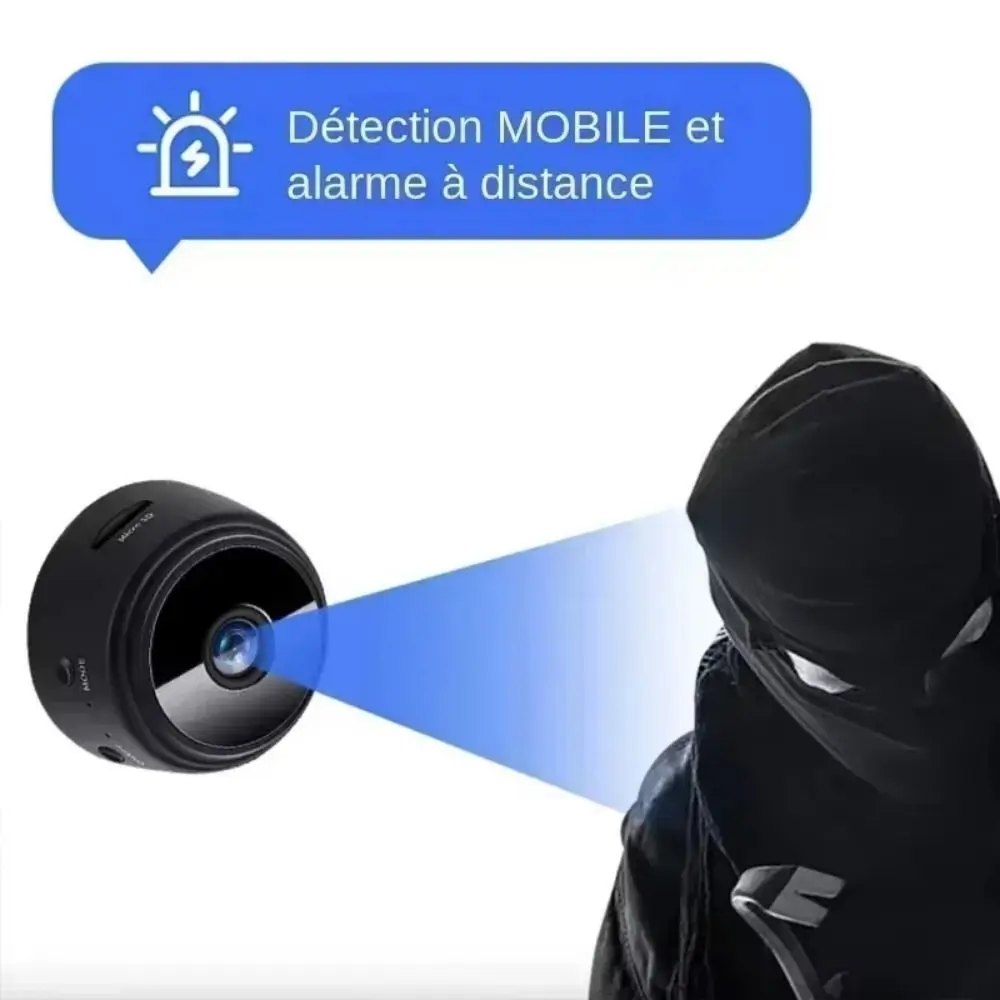 Micro Video Recorder Mini Camera Wireless Design Motion Detection Two-Way Talk Camera Night Vision Alarm System Wireless Camera