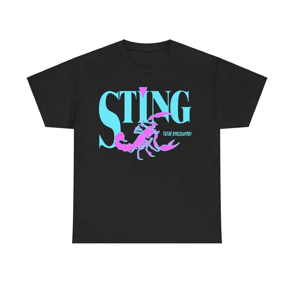 Sting Fatal Final Encounter Scorpion Logo Pro Wrestling T Shirt