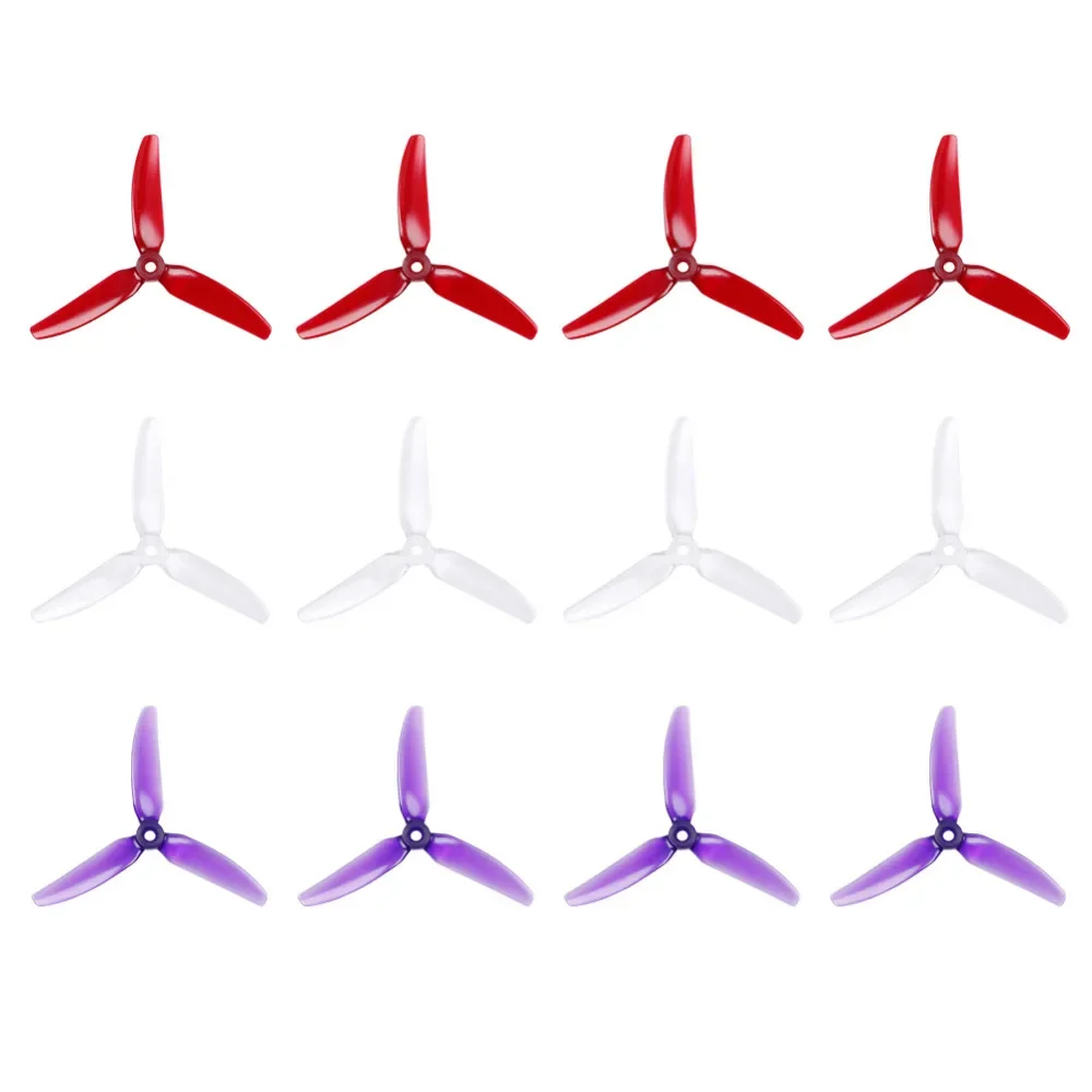 20 sztuk wysokiej jakości obsługi HQ 5X4.3X3 5043 5 cal 3 ostrze/tri-ostrze POPO śmigła kompatybilny T-silnik F40 PRO II dla FPV RC Racing drone