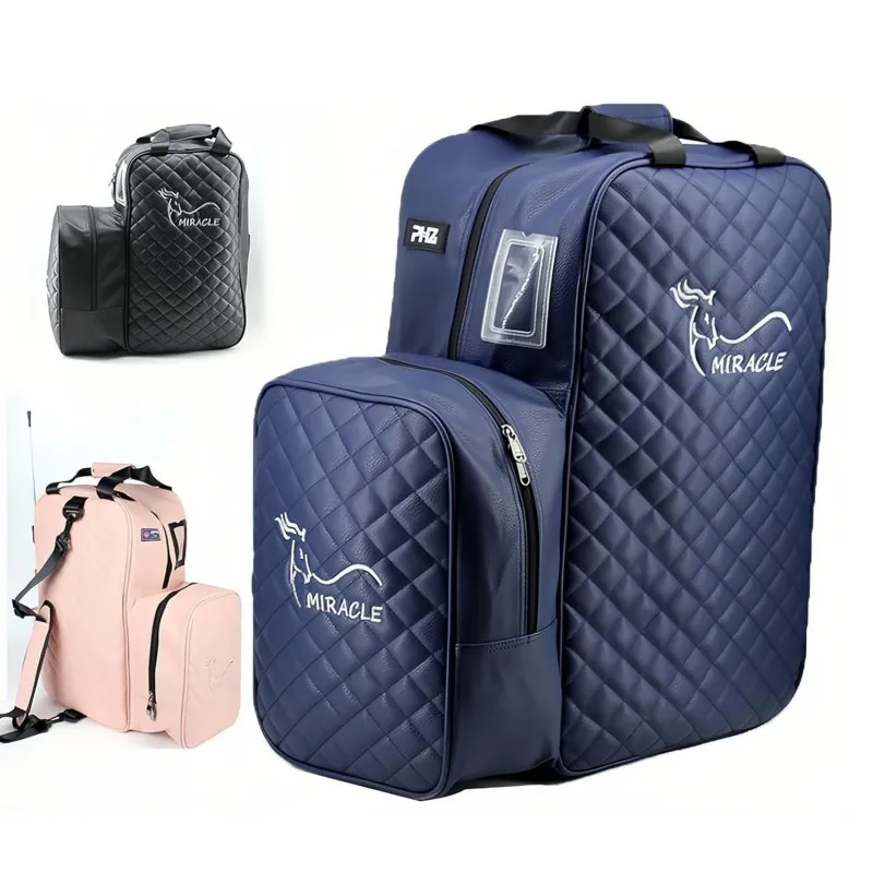 Adults Men Women Large Capacity Horse Riding Bag Waterproof Riding Helmet Holder English Equestrian Storage Bag Carry All