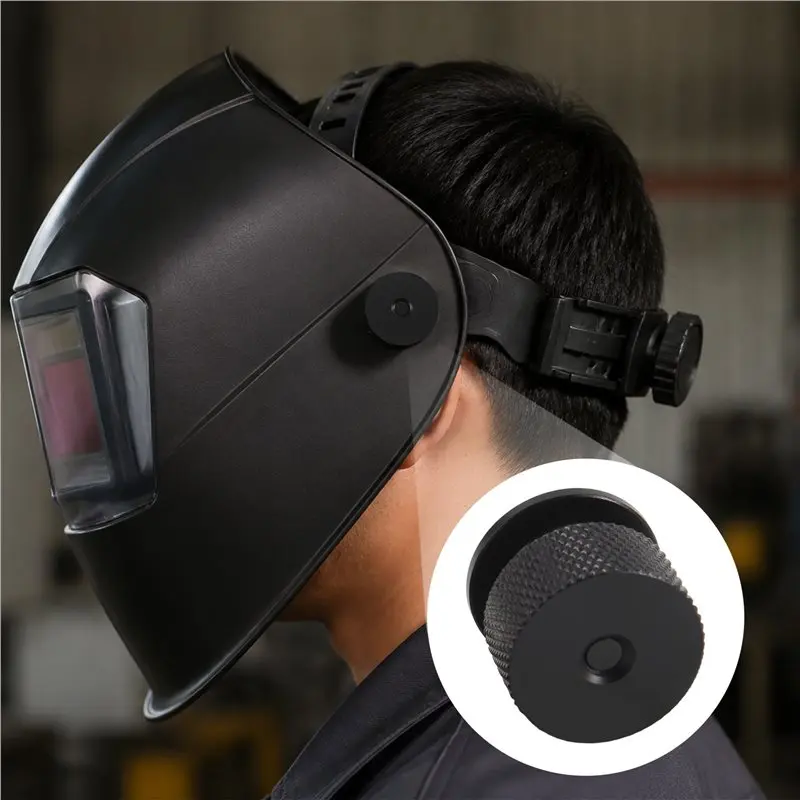 ABVJ-2Pairs Welding Hood Helmet Fasteners Aluminum Helmet Headgear Replacement Part Accessories Screws Flip Hood For Hard Hat