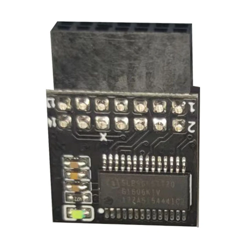 Módulo de seguridad de cifrado LPC TPM 2,0, tarjeta remota, placa de módulo TPM2.0 para Windows 11