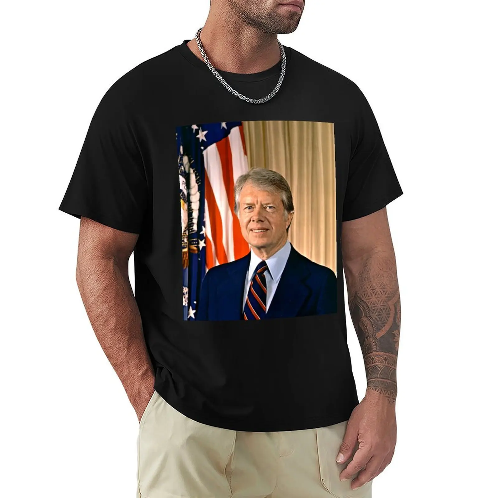 Jimmy Carter Portrait T-Shirt