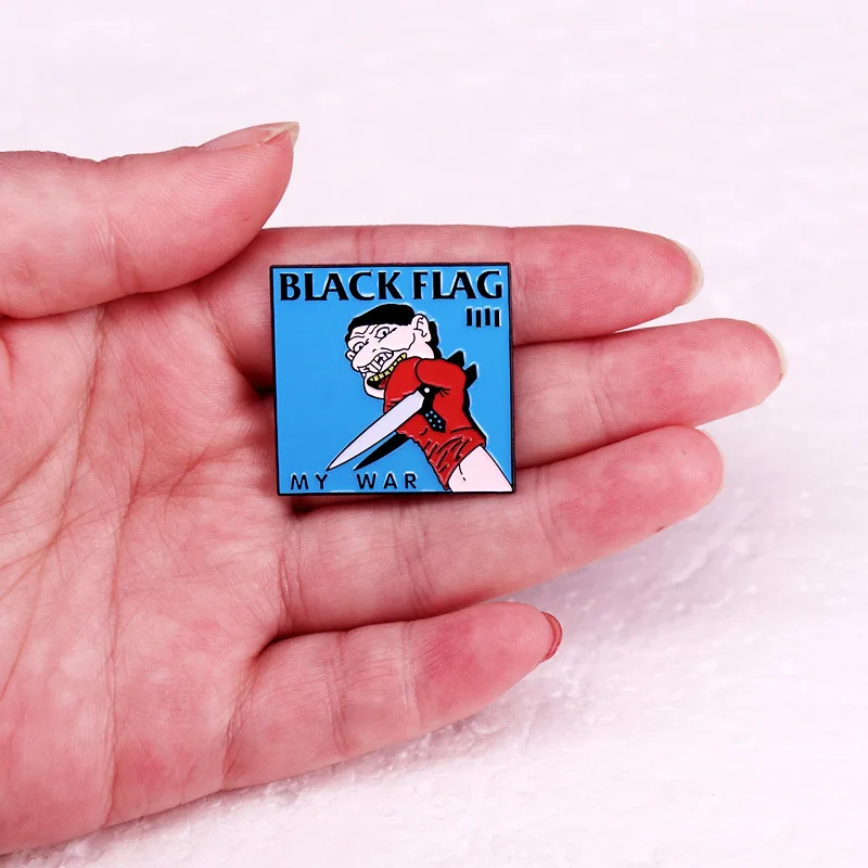 Classic Band Logo Punk Music Rock Band Badge Enamel Pins Metal Cartoon Brooch Backpack Decorative Accessories Singer fans Gift