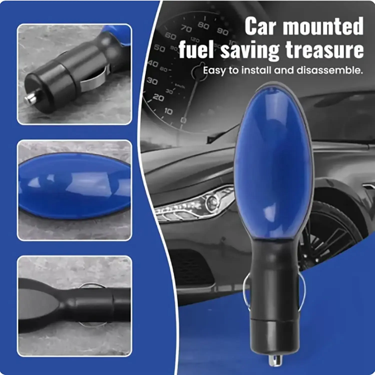 

Fuelsync Gas Saver Fuelsync Car Fuel Efficiency Device Easy Mount Gas Saver for Vehicles