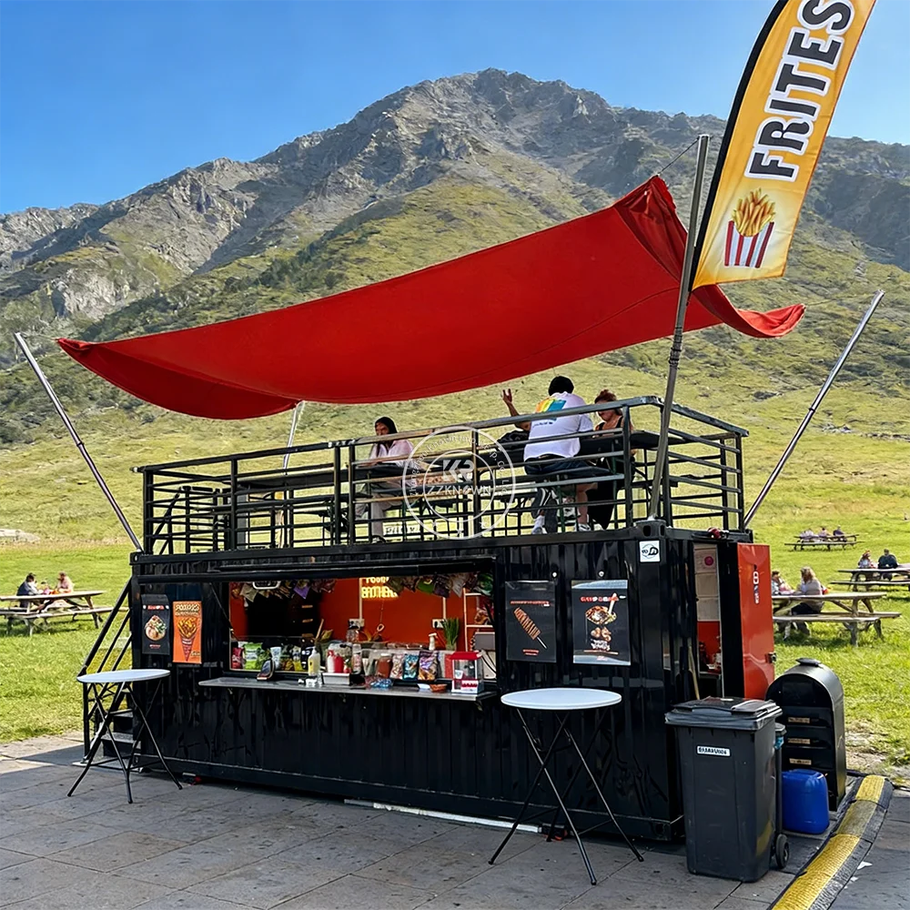 

Высококачественный портативный контейнер-бар, контейнер-ресторан, уличный киоск для мороженого и соков, десертный киоск на продажу