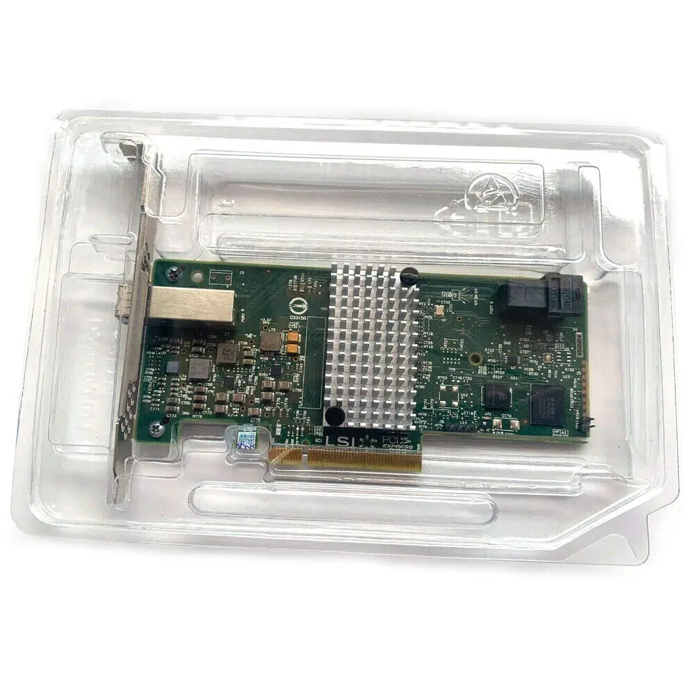 LSI 9300-4i4e LSI00348 H5-25515-00 12Gb/s 4-Ports PCI-E 3.0 IT mode SAS HBA card