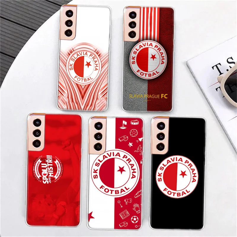 Sk Slavia Praha Czech Republic Phone Case For Samsung A34 A54 Galaxy A02S A12 A22 A32 A42 A52 A52S A72 A71 A51 5G A41 A31 A21S A