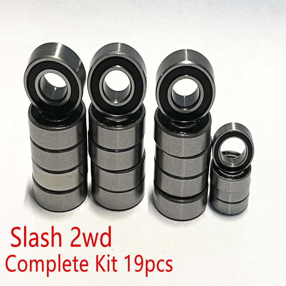 

Комплект подшипников для Traxxas 1/10 2wd Slash, Slash 2wd BL-2s, Stampede, rdler (19 шт.)