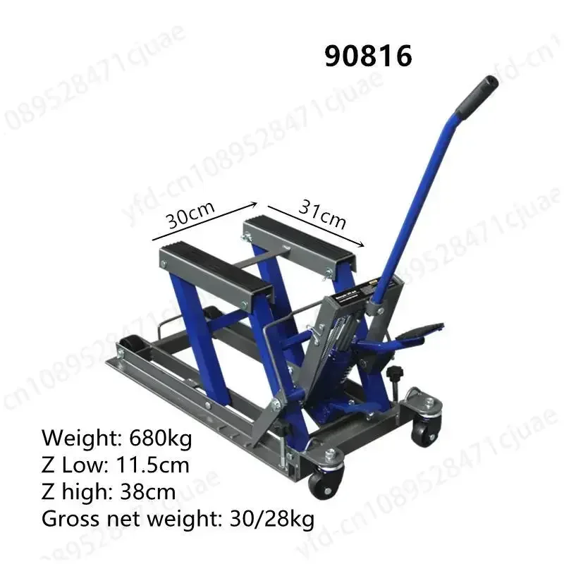 Motorcycle Lift Frame Lift Table Hydraulic Lift Motorcycle  Jack Motorcycle Special Maintenance Tool Load Capacity 680KG