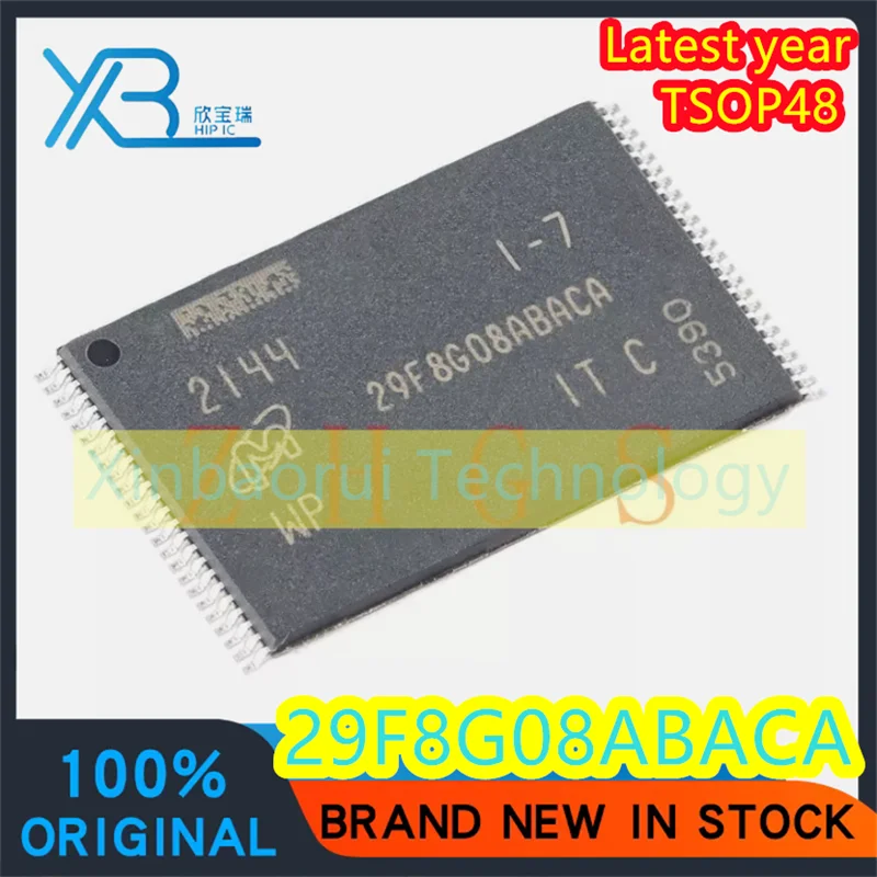 

(2/20pieces) MT29F8G08ABACAWP-IT:C 29F8G08ABACA TSOP48 1GB NAND FLASH storage IC 100% brand new good quality original