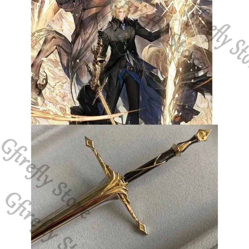 

Pendant Arknights Collarbone Chain Necklace Amulet Souvenir Anime Colleagues Cosplay Młynar Rapier Ambitus Gift