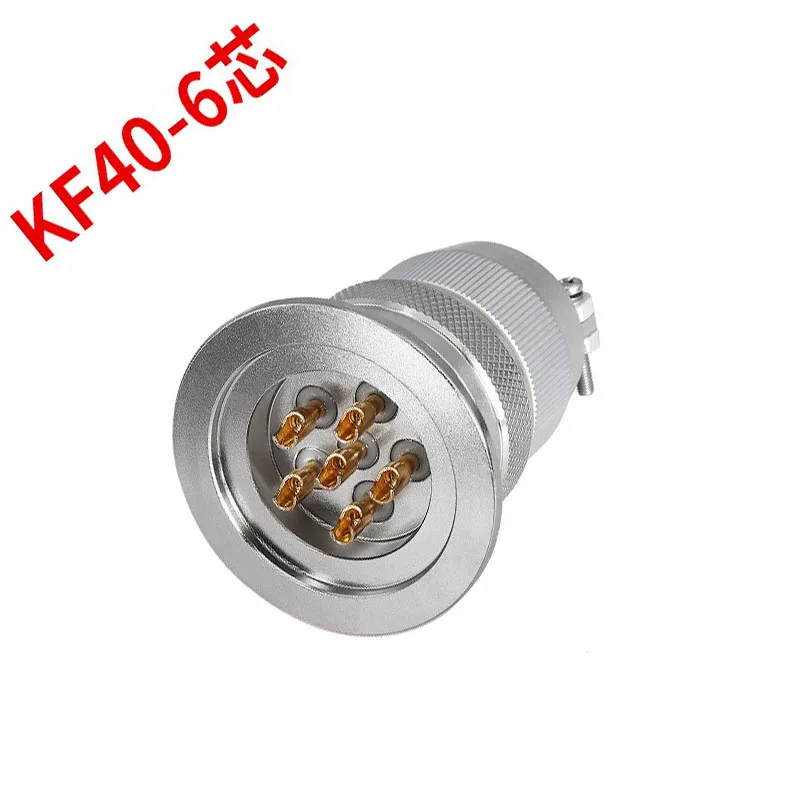 Imagem -06 - Conector de Sinal Sinterizado com Flange Plugue de Aviação Ultra Alto Vácuo Flange Instalação Rápida Vidro Kf40
