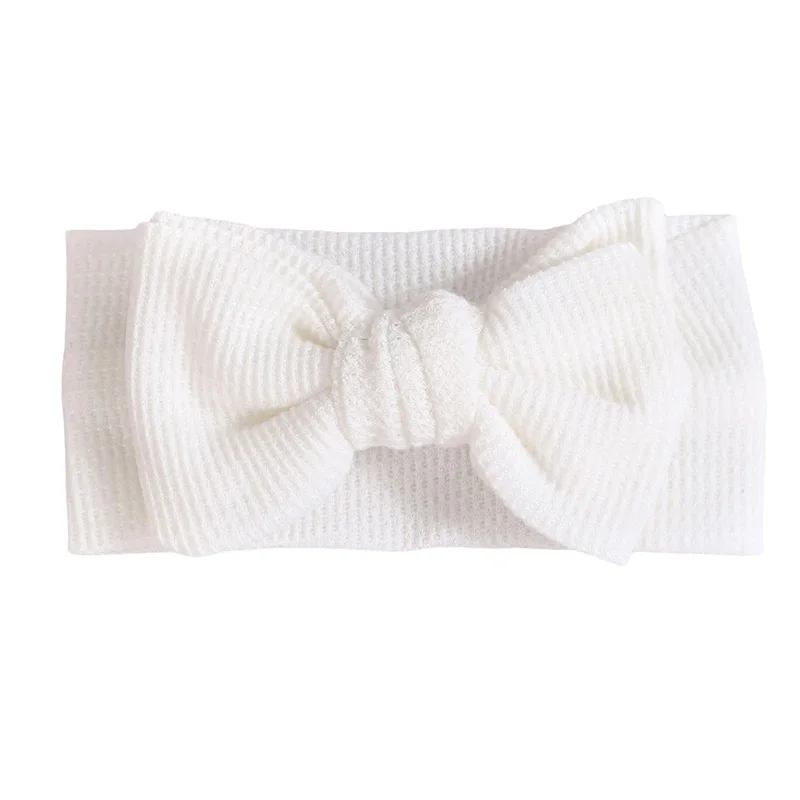 Cute Baby Girl Headbands Soft Elastic Bow Headband Photo Props Hair Accessories for Infant