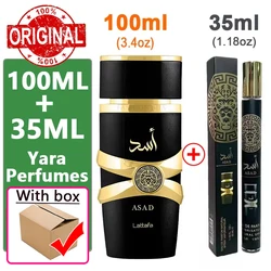 100ml Oryginalne perfumy Yara Luksusowy trwały zapach Mężczyźni Kobiety Perfumy w sprayu Zapach kwiatowy Woda perfumowana Koloń Prezent świąteczny