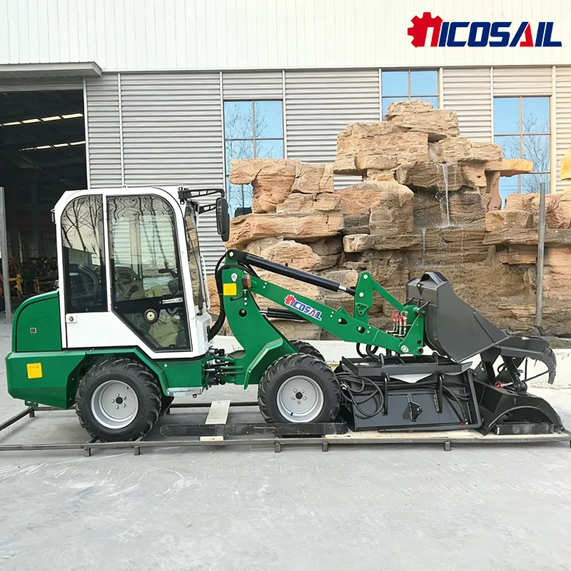 

Multi-Attachment Telescopic Loader (Auger/Fork/Grass Clamp) for Agricultural Production