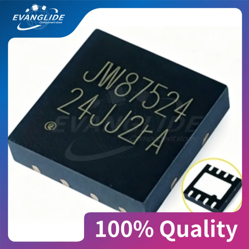 2 PCS/LOT JW87524DFNA MARK JW87524 DFN8 CHIP