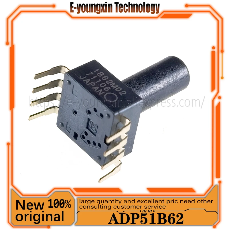 1PC New and original ADP51B62 Screen printing 1B62M02 PS-A PRESSURE SENSOR Transducers