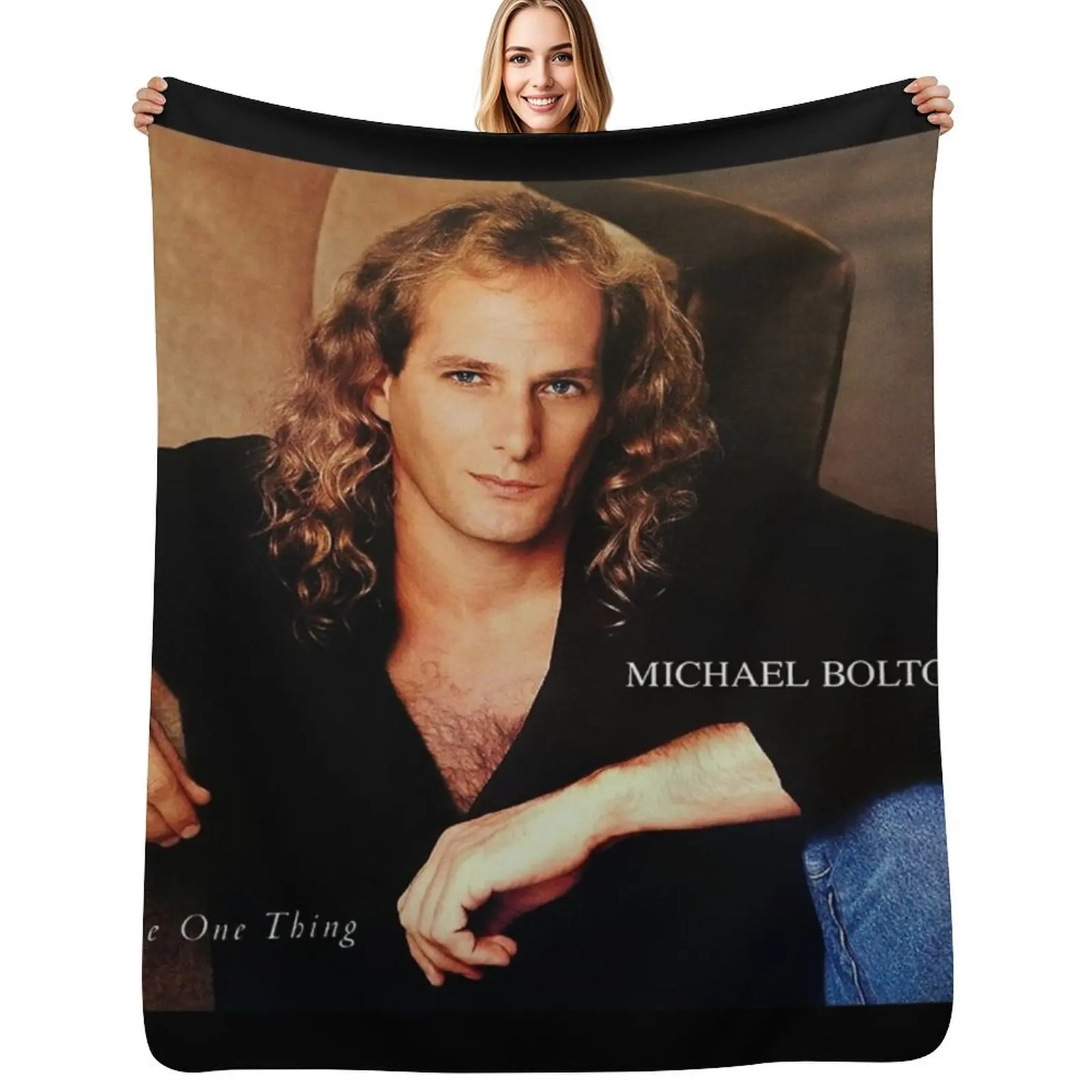 Michael bolotin The one thing Throw Blanket Soft Warm Blanket Gift for Men Women Adults