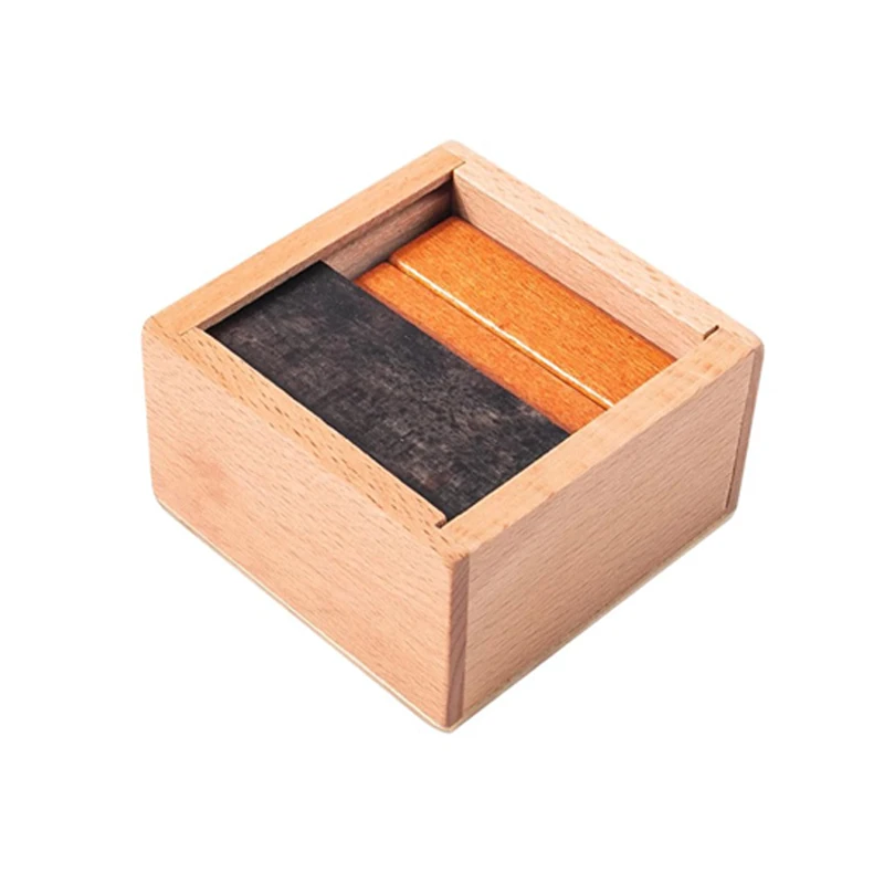 Caja de rompecabezas de madera imposible de alta dificultad, rompecabezas para adultos y adolescentes, juguetes de prueba IQ, juegos educativos de desafío mental