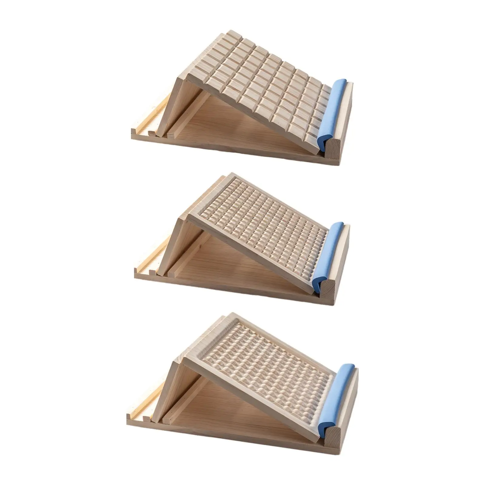 

Wooden Slant Board Adjustable Angles Anti Slip Balancing Fitness Pedal Yoga Massage Board for Body Stretching Training Equipment