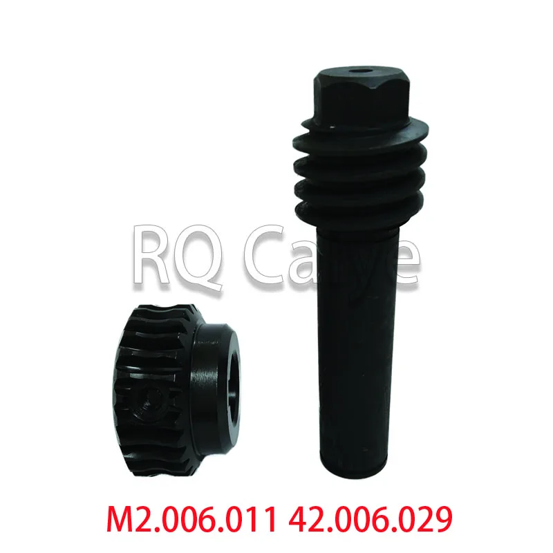 1 Satz 42.006.031 42.006.029/07 42.006.029 M2.006.011 Schnecken- und Zahnrad GTO MO einstellbare Druckermaschinenteile