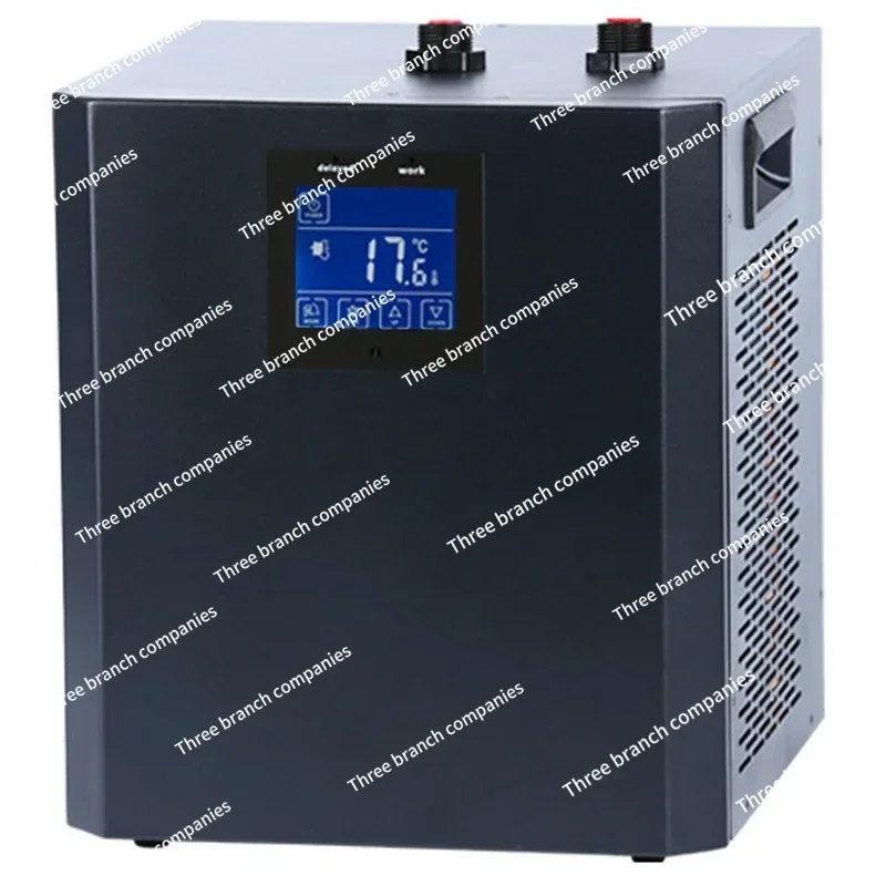 

Aquarium Chiller 1/3 HP Water for Hydroponics System Home Use Axolotl Fish Coral Shrimp 110V with Pump and Pipe