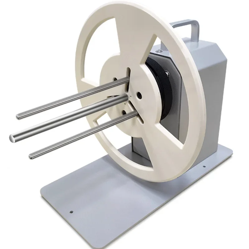 Automatic label rewinder, coreless paper-free rewinder, barcode rewinder