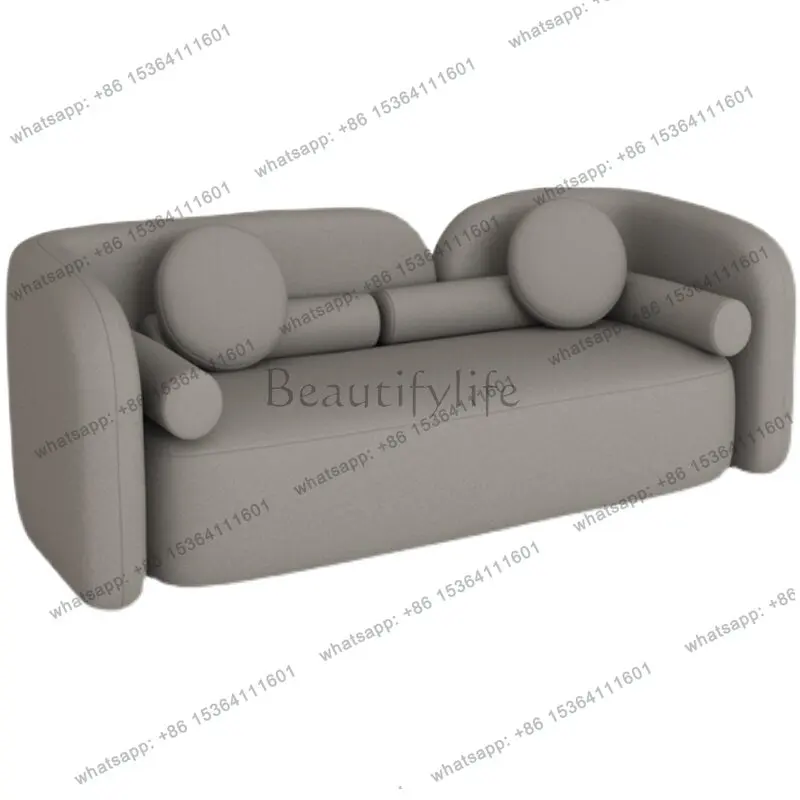 Factory Direct Sales Nordic Minimalist Clothing Store Reception Sofa Modern Luxury Nail Salon Lounge Office Sofa Business Office