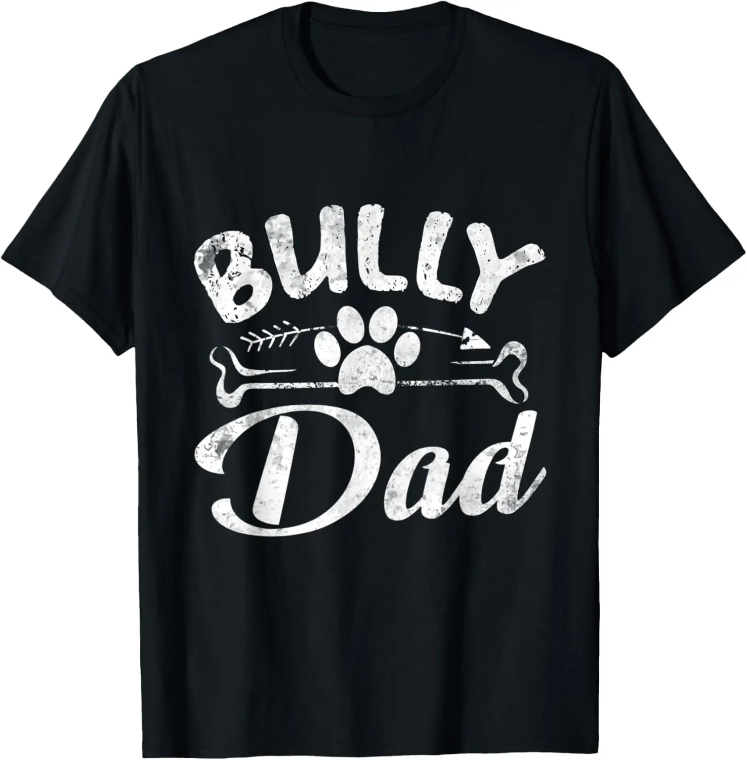 Bully Dad Funny Dog Pet Lover Owner Daddy Cool Father Gift T-Shirt