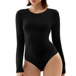 Yoga Set Women's Jumpsuits One-Piece Suit Long Sleeve Gym Push Up Workout Clothes Fitness Bodysuit Sportswear Tracksuit