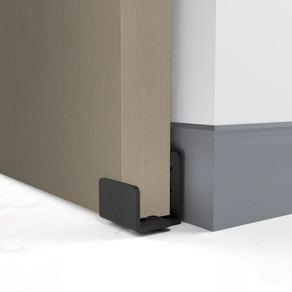 Sliding Barn Door Floor Guide Wall Mounted Adjustable Door Hardware Sliding Door Bottom Guide Stop Swing