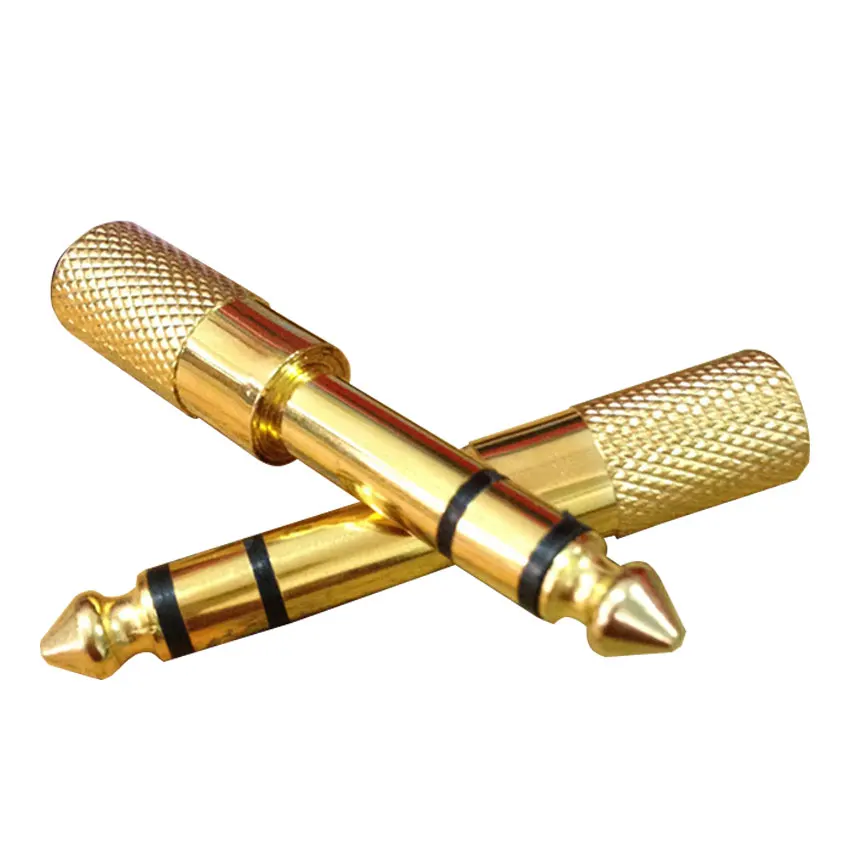 Audio 6.5 Male to 3.5 Female / 3.5 Male Jack to 6.35 Female Adapter Amplifier Adaptateur Casque Et Micro Small to Large