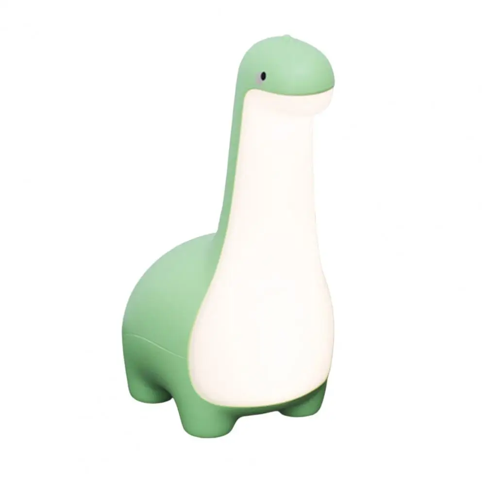 

1 Set Cute Cartoon Lamp Adorable Appearance Illumination Silicone Dinosaur LED Lamp Sleeping-Accompany Toy