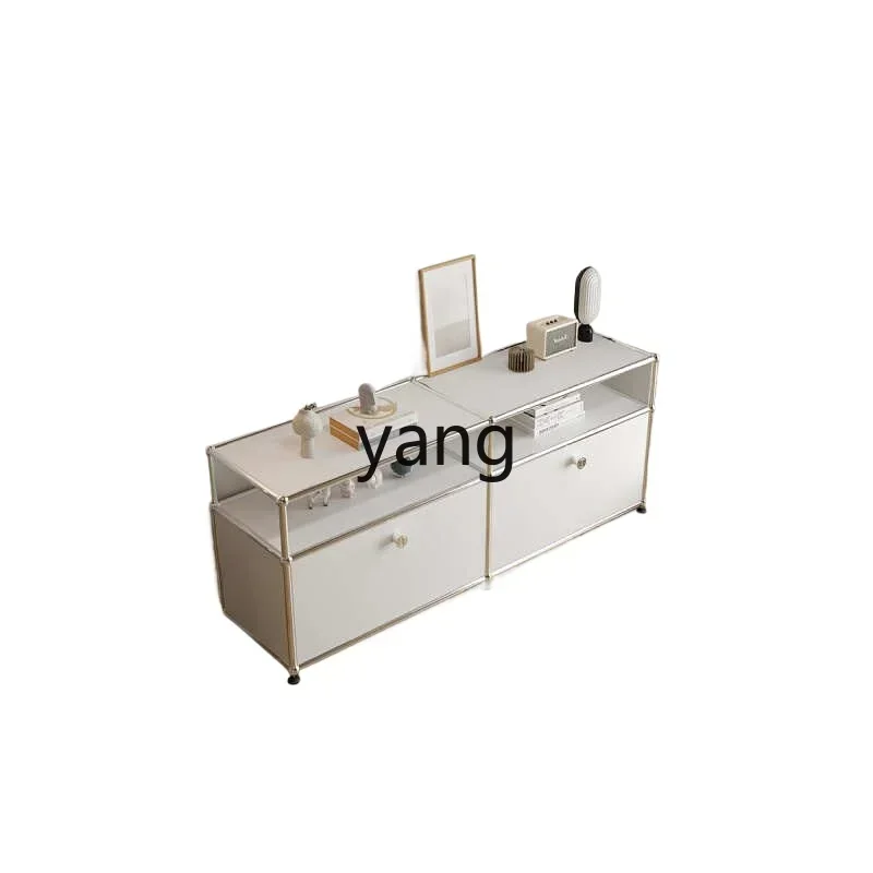 

YJQ module combination dining side cabinet modern simple household floor storage living room wall storage cabinet