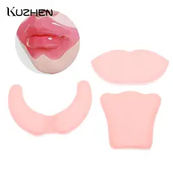 3Pcs/set Silicon Facial Eye Mask Mold For Fruit Vegetable Mask DIY Mask Tools Eye/Nose/Lip Mold Skin Rejuvenation Moisturizing