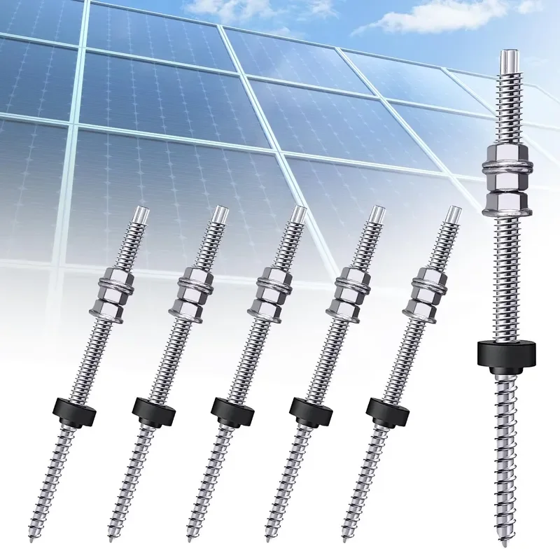 Metal Roof Mounting Frame Bolt Type Hanger for Solar Panel Installation System